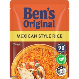 BEN'S ORIGINAL Mexican Style Microwave Rice Pouch 250g image