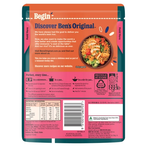 BEN'S ORIGINAL™ | Poke Bowl Asian Soy & Ginger Style ...