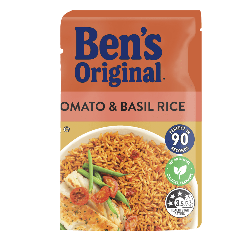 BEN'S ORIGINAL™ Tomato and Basil Microwave Rice